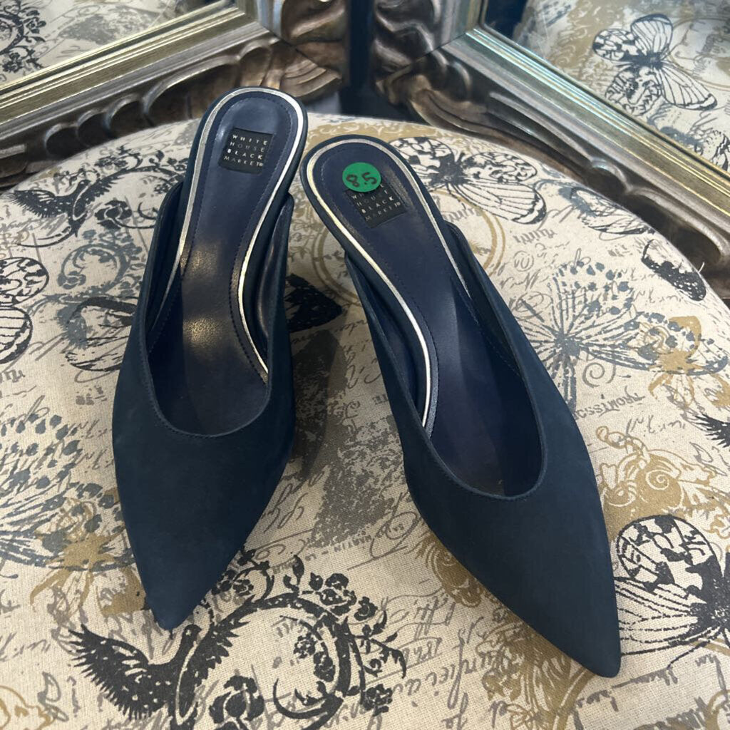 WHBM Mule Kitten Heel SHOES 8.5
