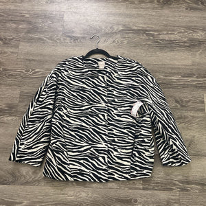 Chicos Zebra Print JACKETS 2