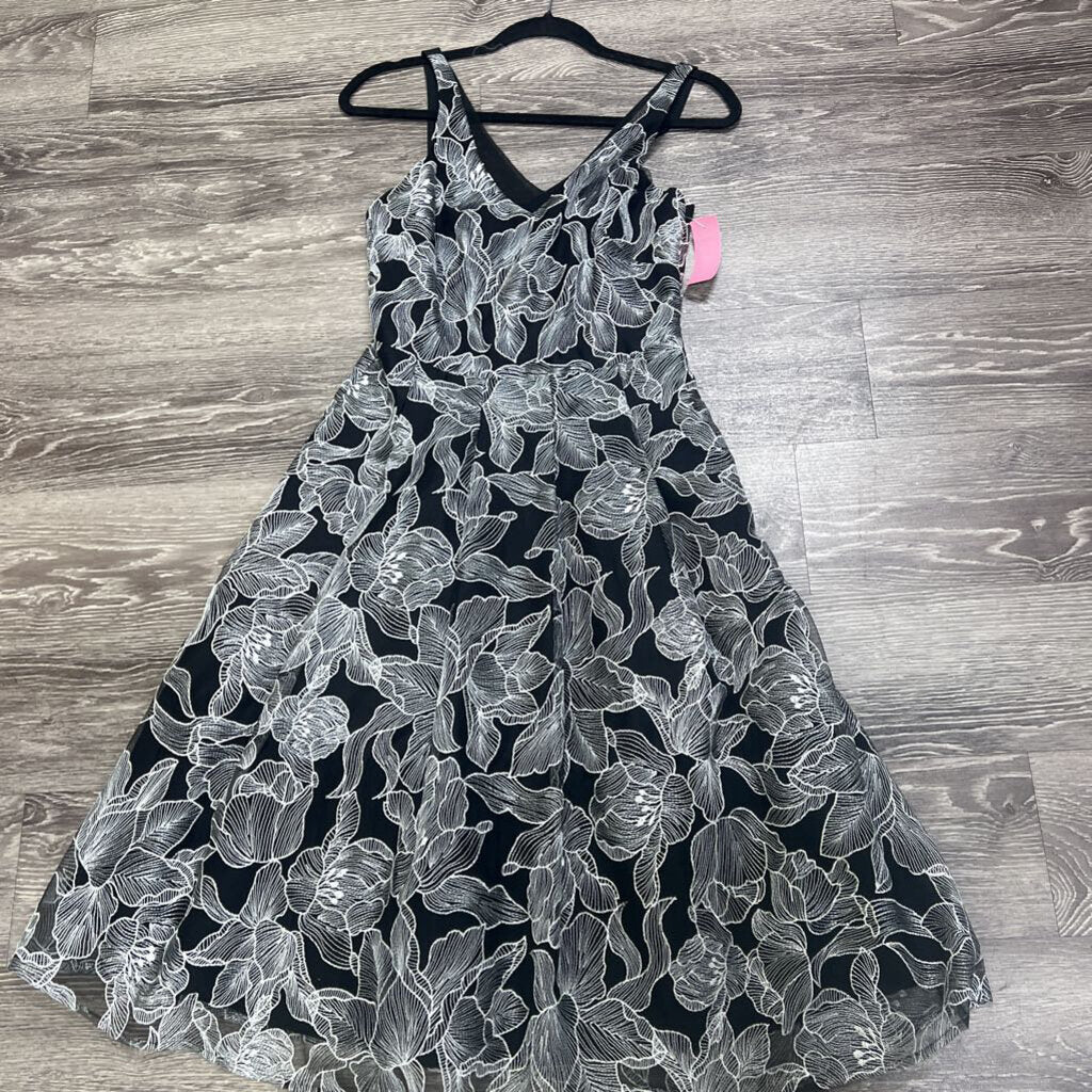 WHBM Mesh Overlay Floral DRESSES 4