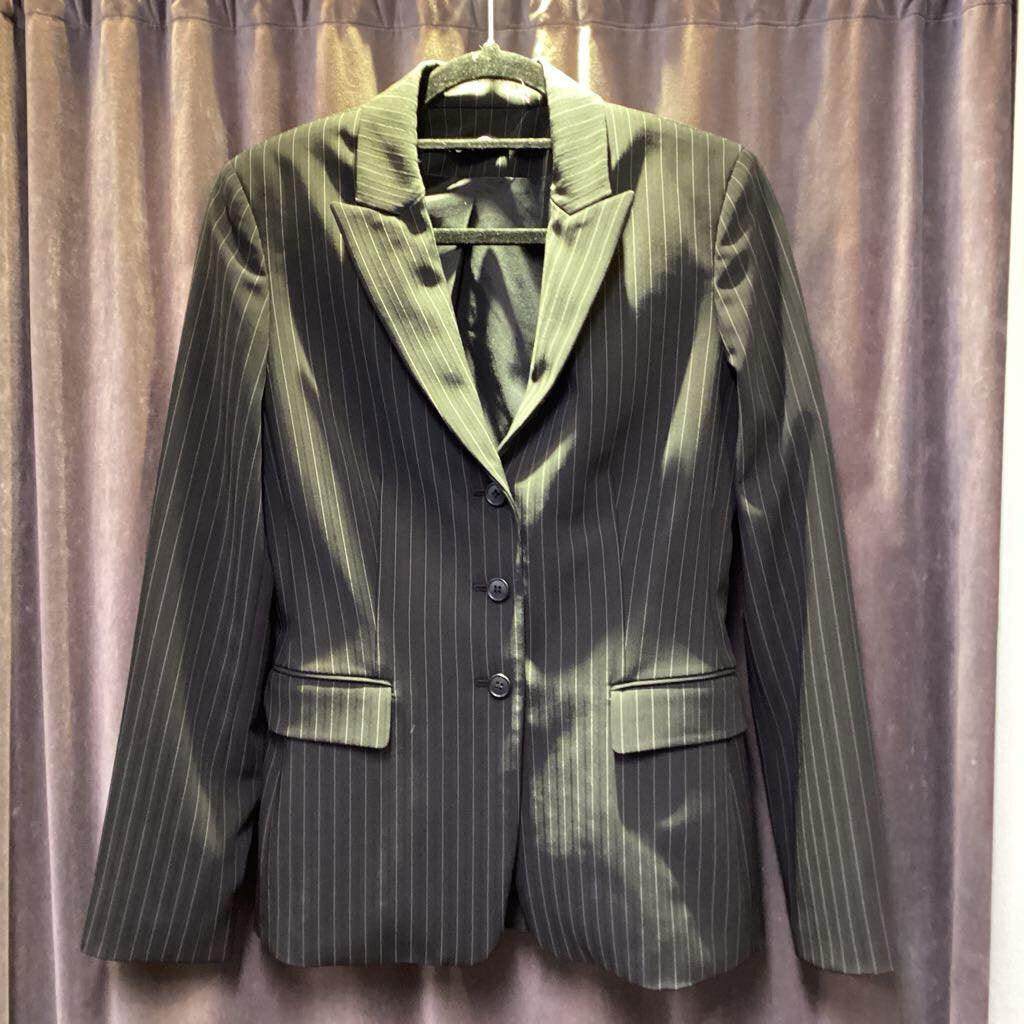 Tahari Pinstripe Blazer JACKETS 4