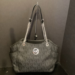 MK Mono Silver Chain HANDBAGS M