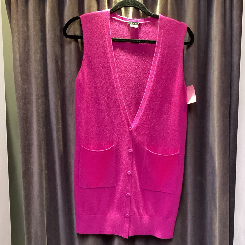 Theory Long Button VESTS S