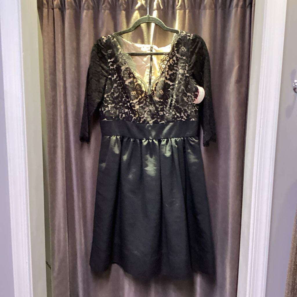 Eliza J Lace Top 1/2 Slv DRESSES 10