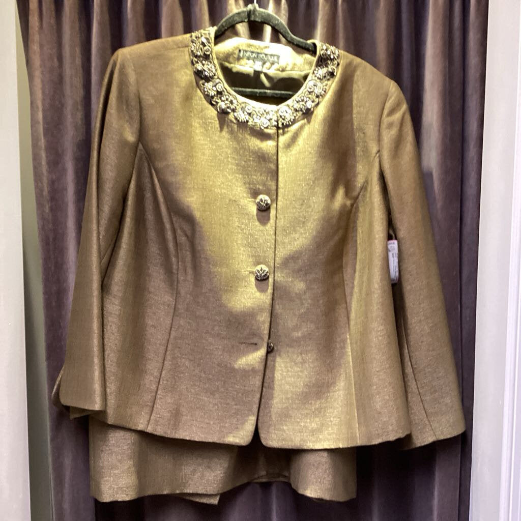 Nipon Boutique Beaded Collar Buttons SUITS 22