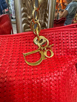 Load image into Gallery viewer, Christian Dior Woven Leather Tote HANDBAGS XL
