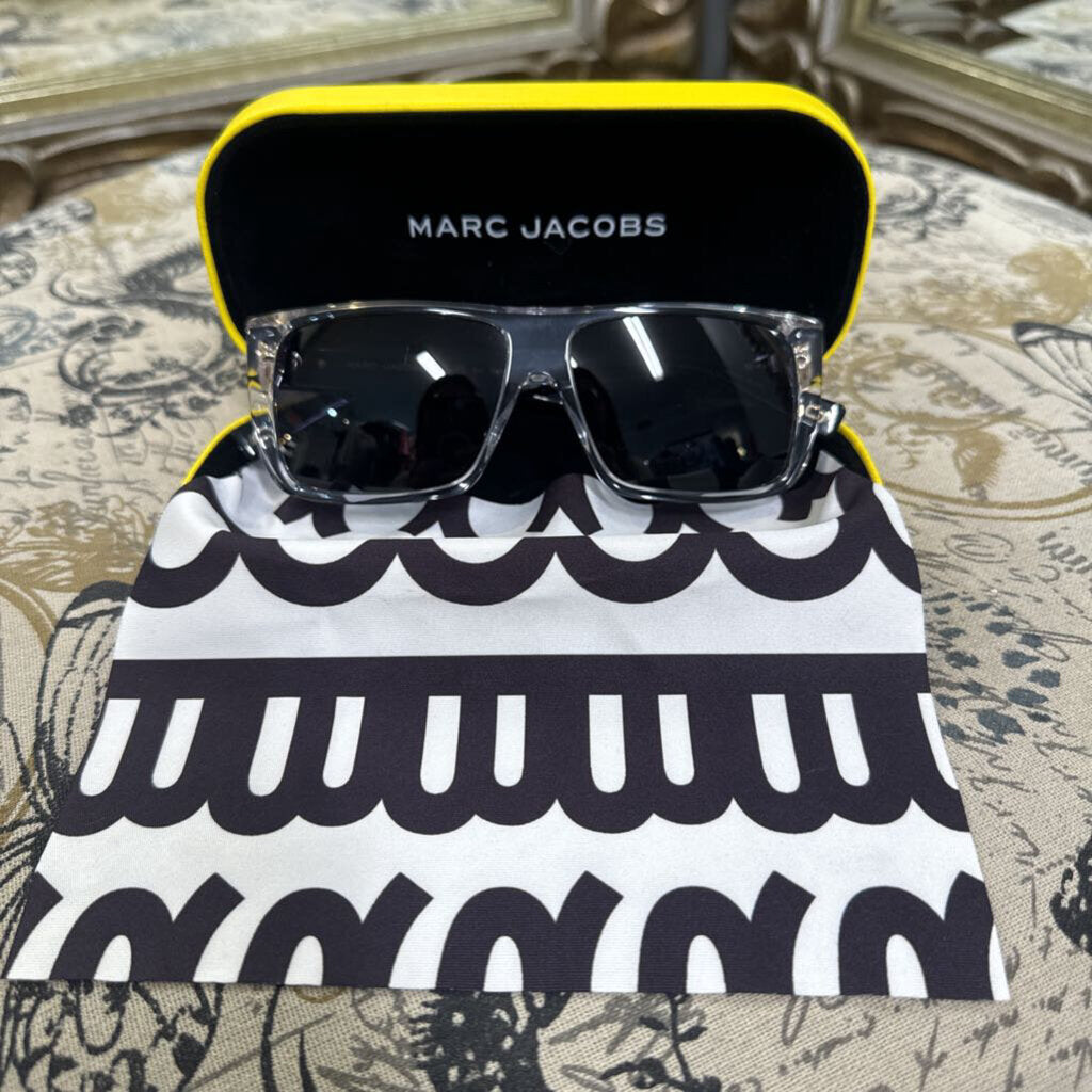 Marc Jacobs Clear Front SUNGLASSES w/ Case