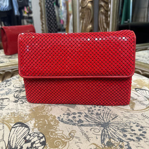 Whiting & Davis Mesh Clutch HANDBAGS S