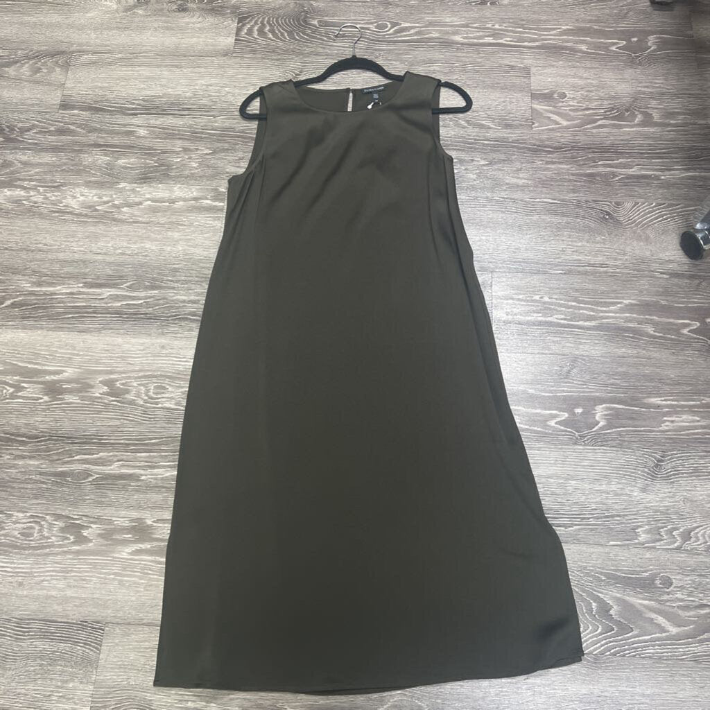 Eileen Fisher NWT Crepe Satin DRESSES XS