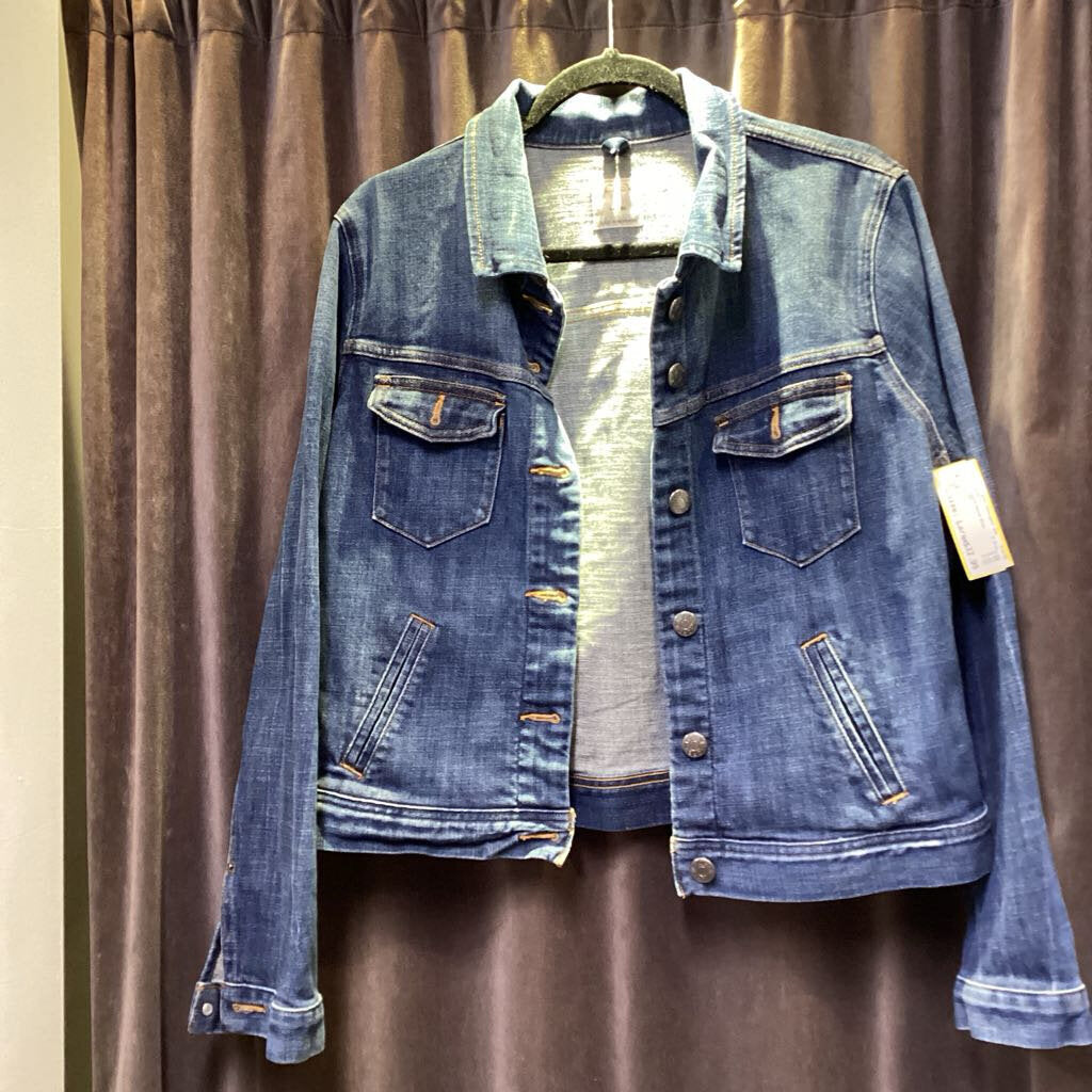 J Crew Cropped Denim JACKETS Large