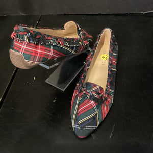 Talbots Plaid Loafers SHOES 6.5