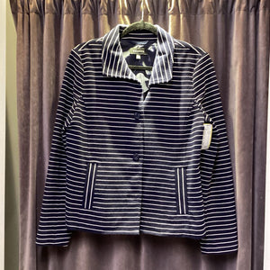 Talbots Striped 3 Button JACKETS M