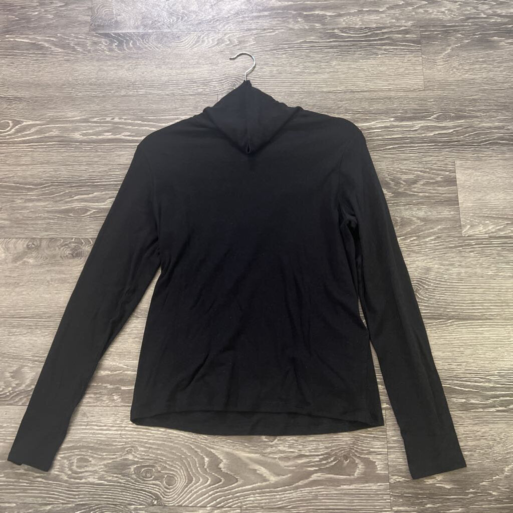 Eileen Fisher NWT Cotton T Neck LS TOPS L