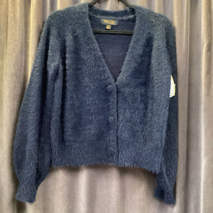 Truth By Republic Fuzzy Cardigan Button Front SWEATERS SP