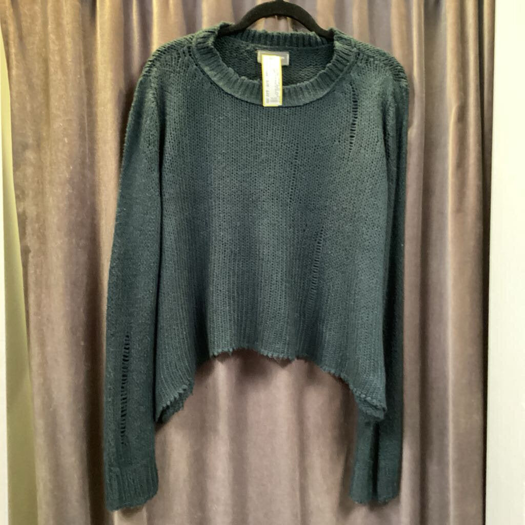 Wooden Ships Chunky Knit Crew LS SWEATERS S/M