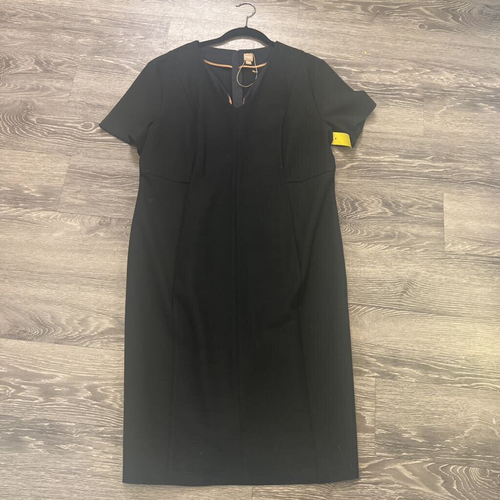 Boss V Neck Solid SS DRESSES 14
