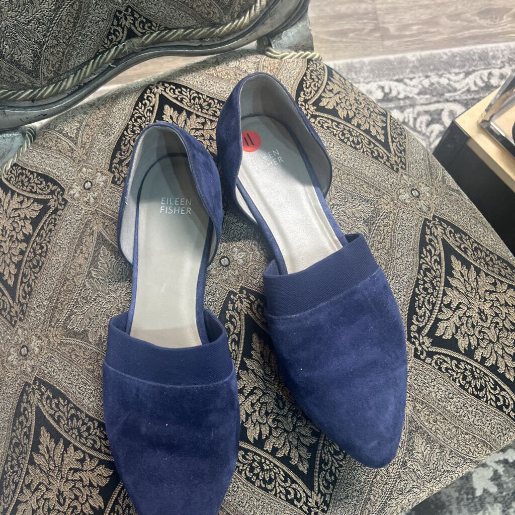 Eileen Fisher Suede Flats SHOES 11
