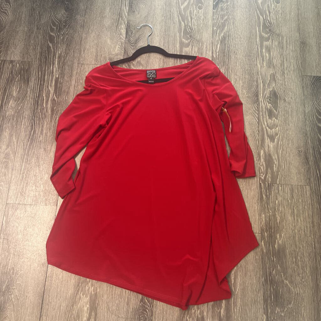 Ciara Sun Woo Long Tunic TOPS M