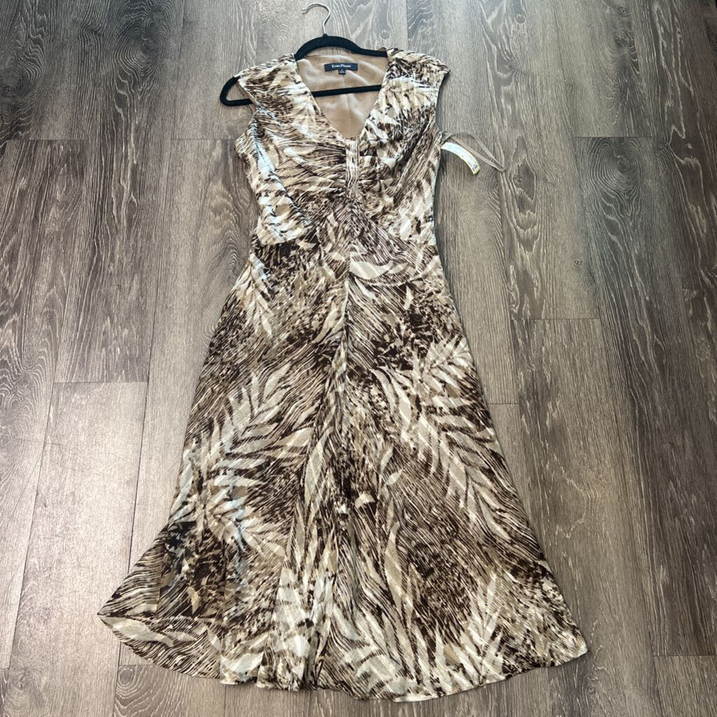 Evan Picone Gathered Neckline DRESSES 6