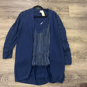 Chicos Cardi and Shell SWEATERS 1