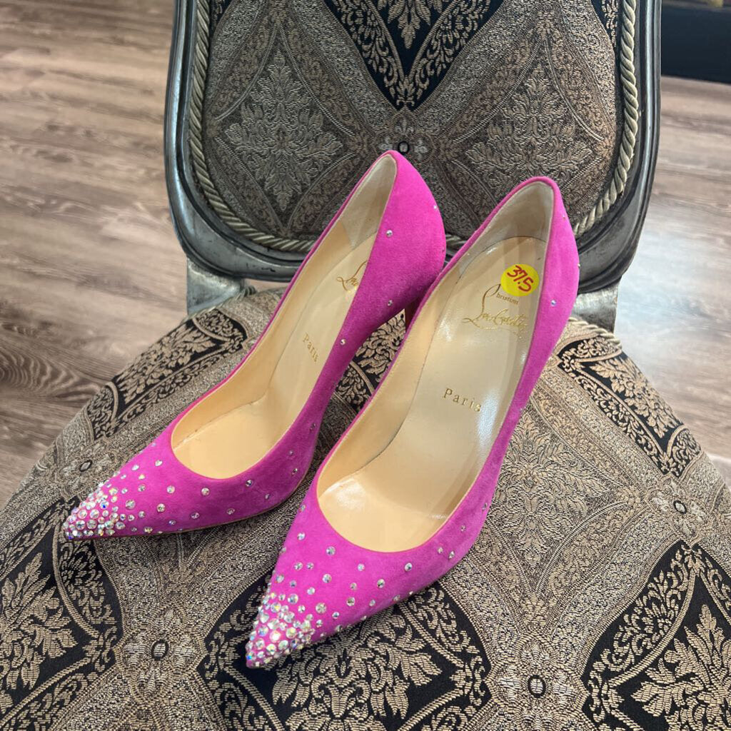 Christian Louboutin Crystals SHOES 37.5