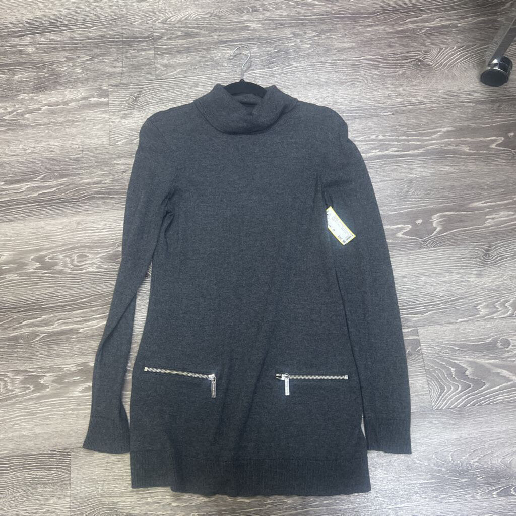 Michael Kors 2 Zippers Tunic TNeck SWEATERS M