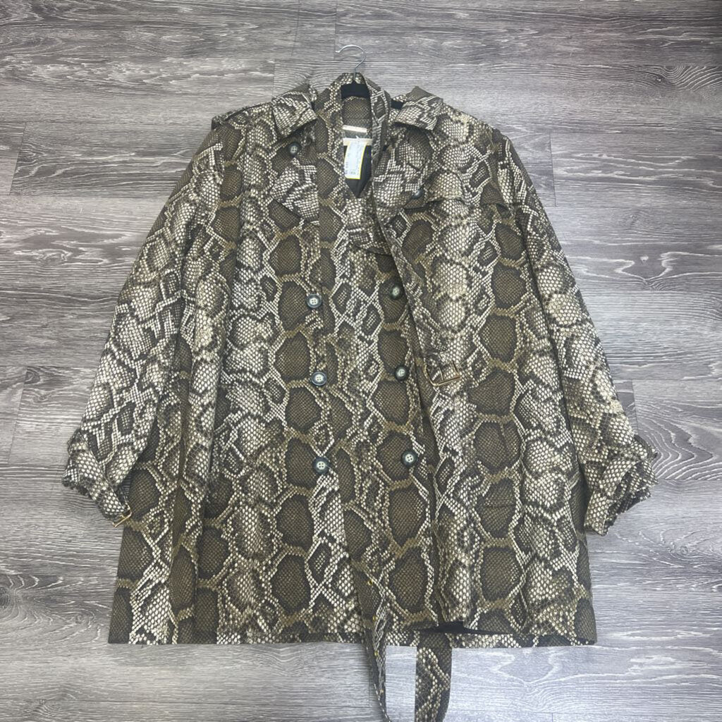 Michael Kors Snake Trench OUTERWEAR 3x