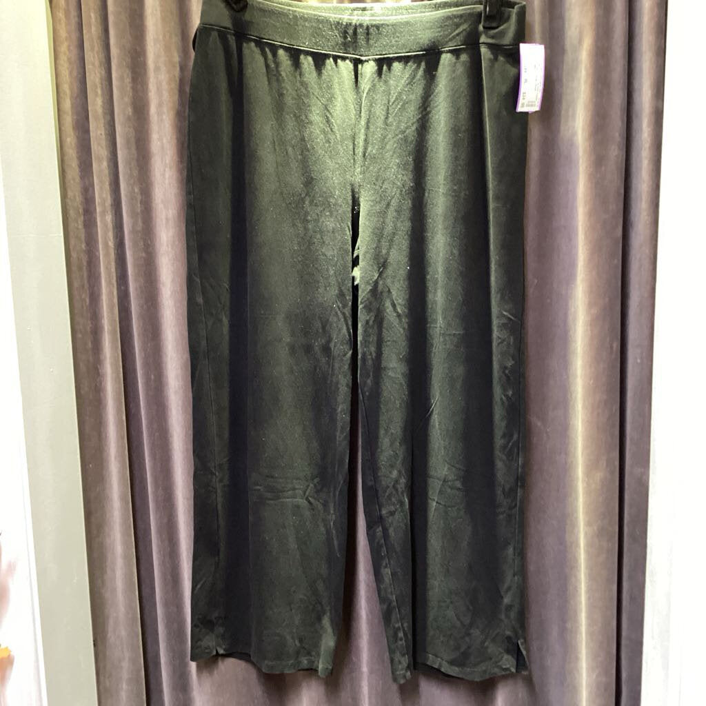 Eileen Fisher Soft Knit Wide PANTS PL