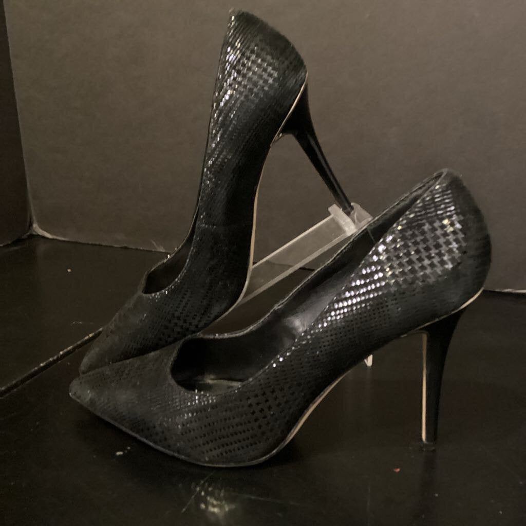 WHBM Patent Plaid Like Heels SHOES 8.5