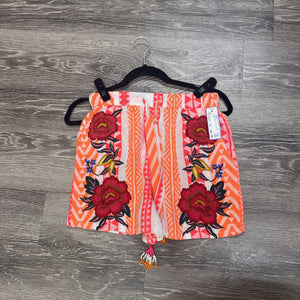 Farm Rio Embroidered Front SHORTS XS