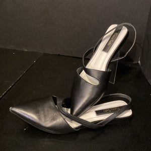 Franco Sarto Leather Pointed Toe Flats SHOES 9