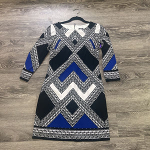 Vince Camuto Patterned 3/4 Sleeve DRESSES 4