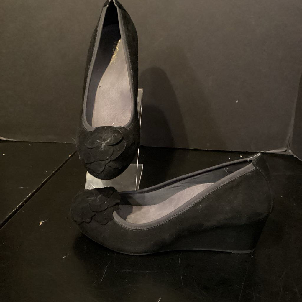 Vince Suede Mini Wedges SHOES 8.5