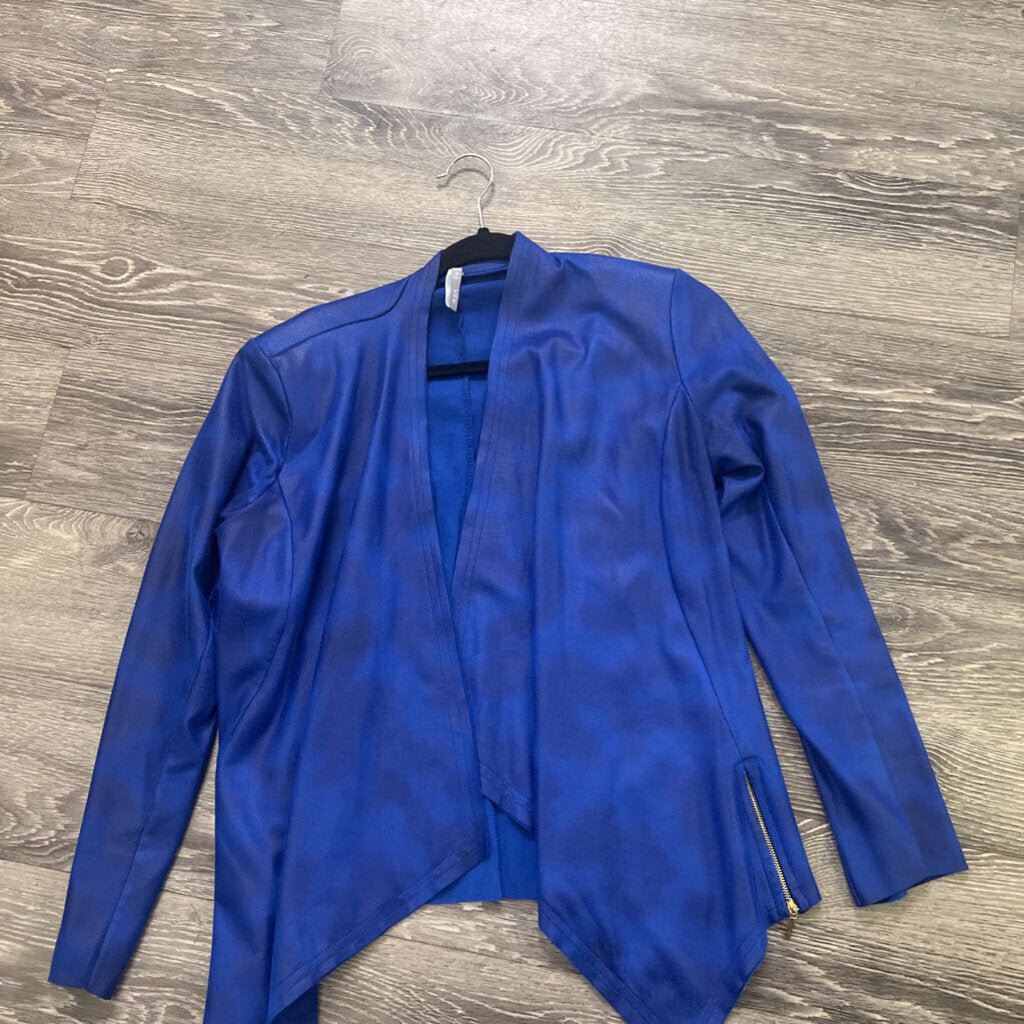 Vilt Leather Open Front Cardi JACKETS S