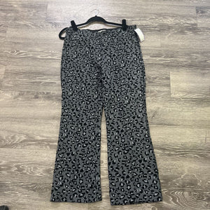 Maeve Leapord Print Slacks PANTS L