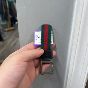 Gucci Cloth Leather Keychain ACCESSORIES OS