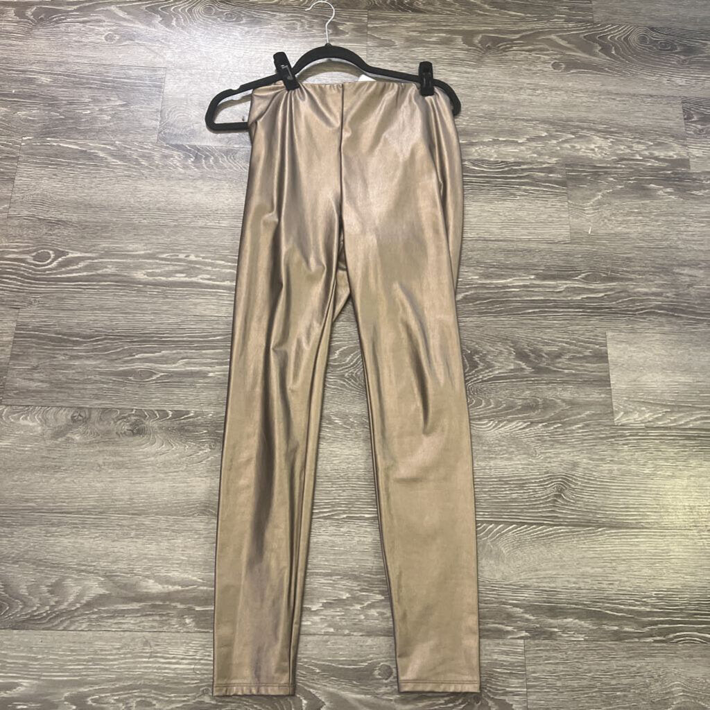 Lysse Metallic Leather Leggings PANTS S