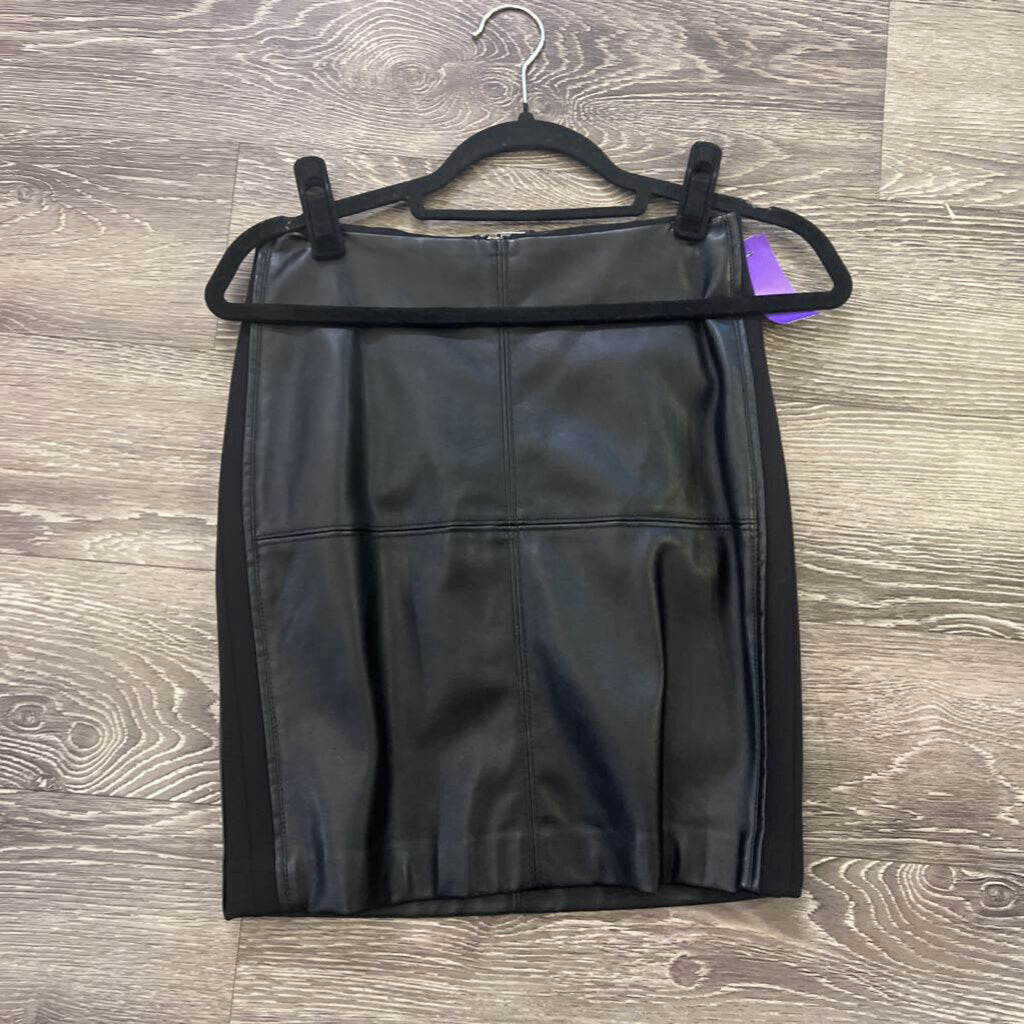 WHBM Leather Classic Mini SKIRTS 0
