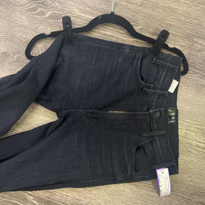 Mother Frayed Hem Boot Cut JEANS 25