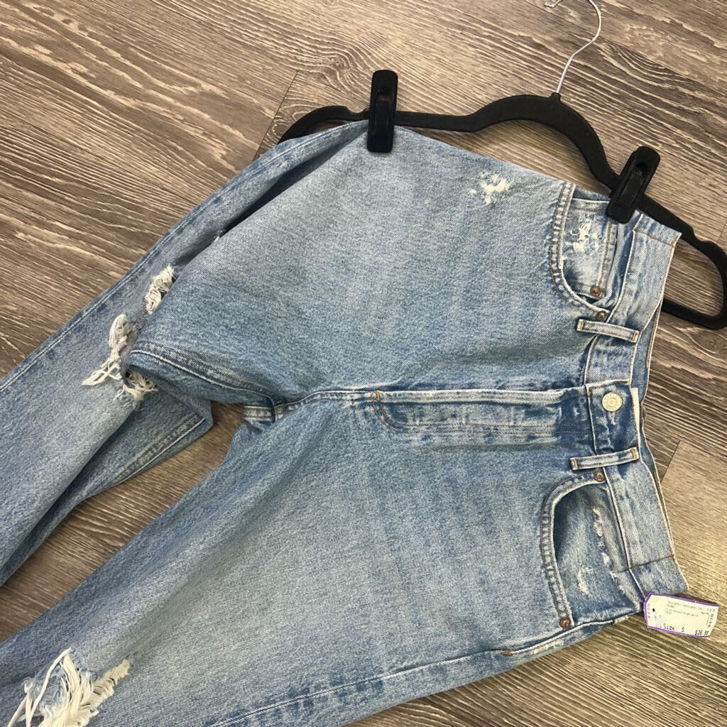 Agolde Distressed High Waist JEANS S