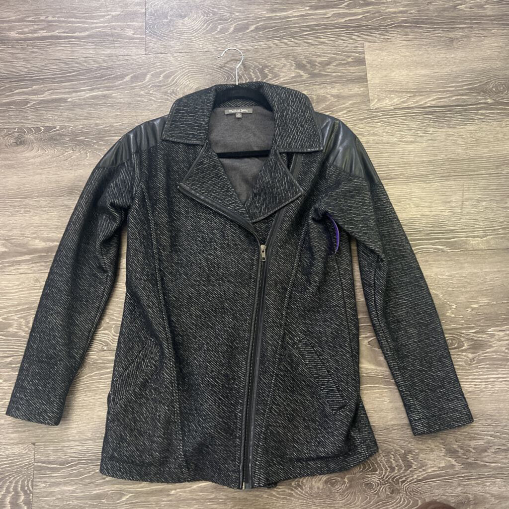Michael Stars Moto Style Zip Up JACKETS XS