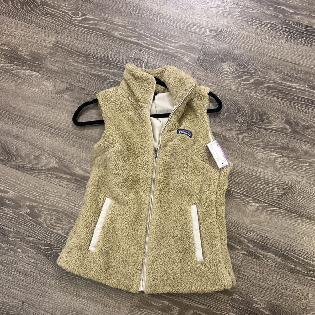 Patagonia Fleecey Zip Up VESTS S