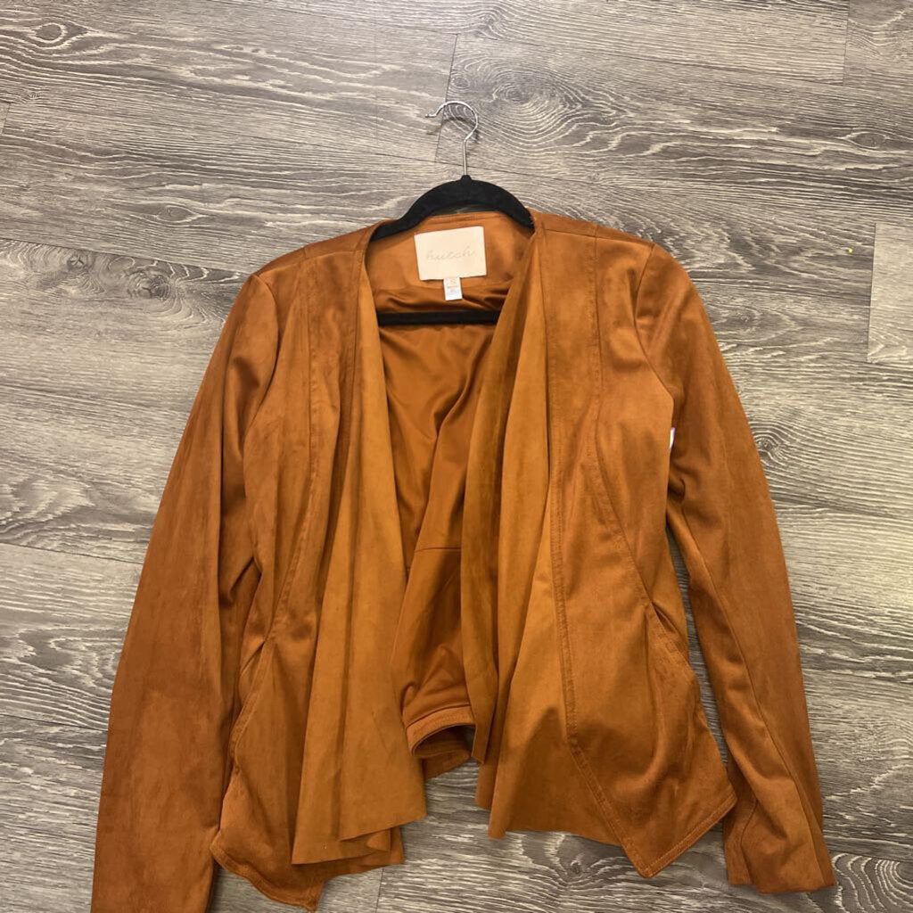 Hutch Suede Open Front JACKETS S
