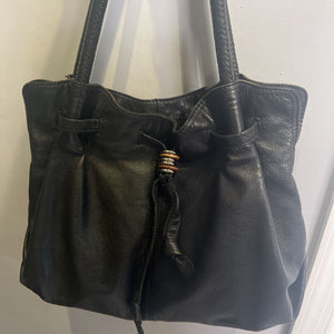 Elliot Luca Leather Satchel Bag HANDBAGS M