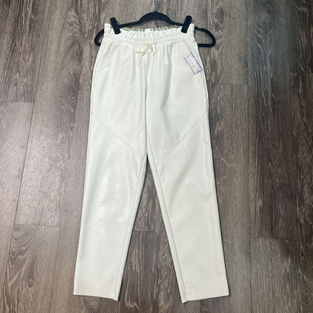Fate Leather Joggers PANTS S