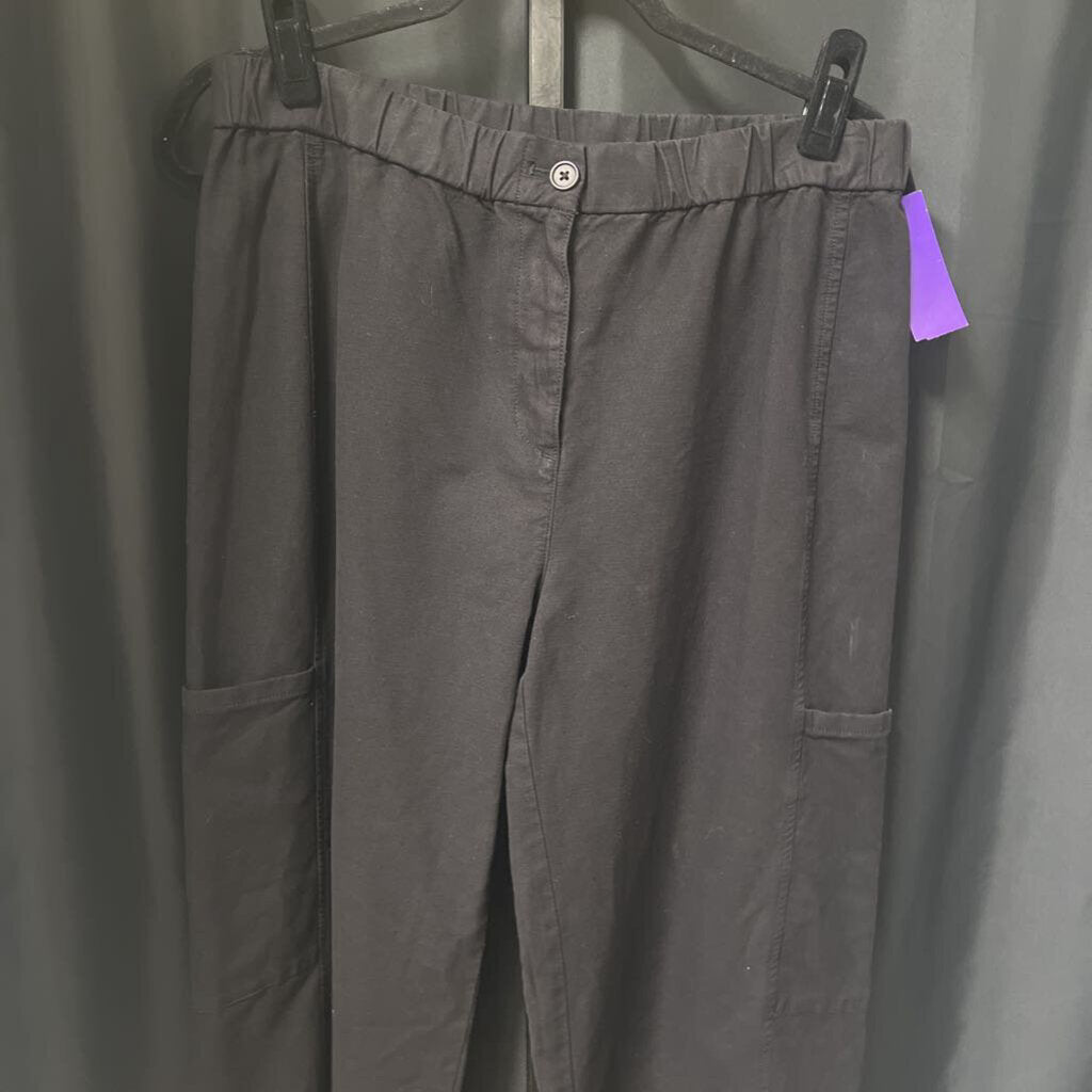 Eileen Fisher Wide Leg Cropped PANTS Sp