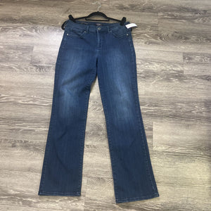 NYDJ Solid Straight Leg JEANS 10