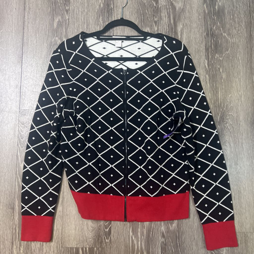 Chicos Knit Zip Up LS SWEATERS 1