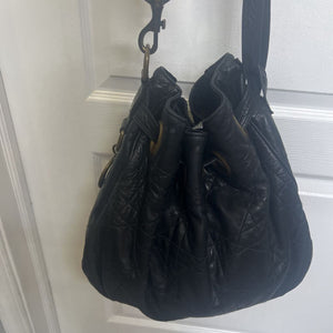 Dior Leather Bucket Bag HANDBAGS M