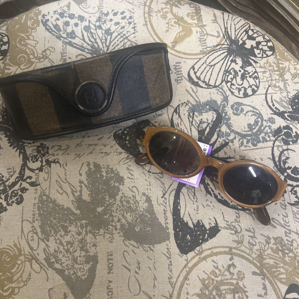 Fendi Small Frame Plastic SUNGLASSES OS