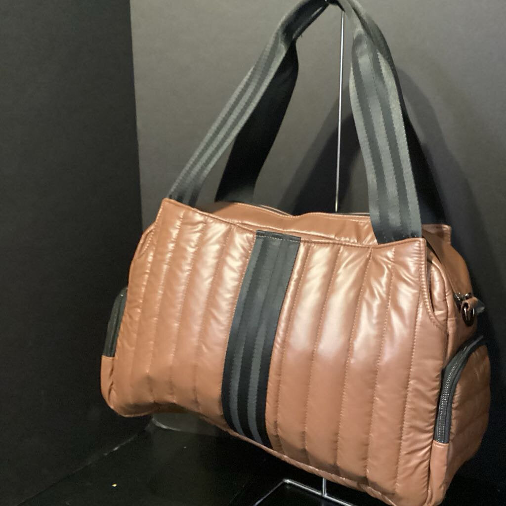 Think Royln Nylon Quilted Duffle HANDBAGS L
